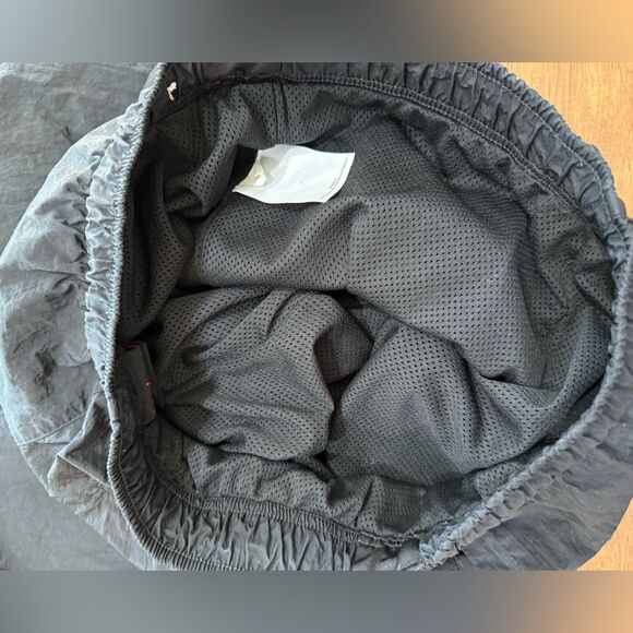 Jordan Flight Black Nylon Windbreaker Track Pants Joggers Size S Logo Detail - Picture 10 of 12